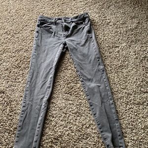 American Eagle Grey Skinny Jeans